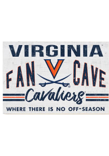 KH Sports Fan Virginia Cavaliers 34x23 Fan Cave Sign