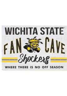 KH Sports Fan Wichita State Shockers 34x23 Fan Cave Sign