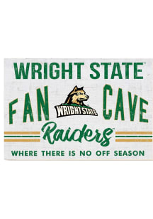 KH Sports Fan Wright State Raiders 34x23 Fan Cave Sign