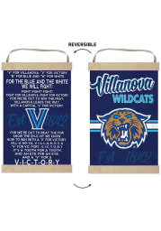 KH Sports Fan Villanova Wildcats Fight Song Reversible Banner Sign