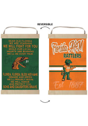 KH Sports Fan Florida A&M Rattlers Fight Song Reversible Banner Sign