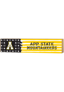 KH Sports Fan Appalachian State Mountaineers OHT 3x13 Block Sign
