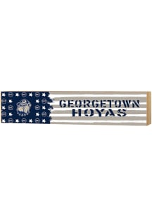 KH Sports Fan Georgetown Hoyas OHT 3x13 Block Sign