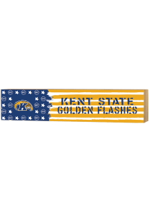 KH Sports Fan Kent State Golden Flashes OHT 3x13 Block Sign