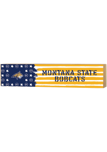 KH Sports Fan Montana State Bobcats OHT 3x13 Block Sign