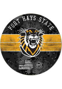 KH Sports Fan Fort Hays State Tigers OHT 20x20 Sign
