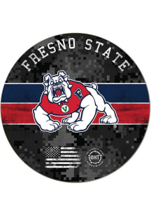 KH Sports Fan Fresno State Bulldogs OHT 20x20 Sign