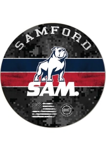 KH Sports Fan Samford University Bulldogs OHT 20x20 Sign