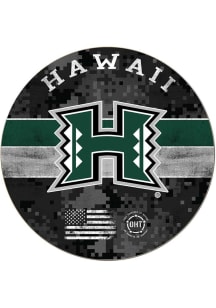 KH Sports Fan Hawaii Warriors OHT 20x20 Sign