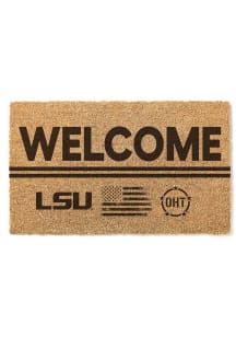 LSU Tigers OHT Welcome Door Mat