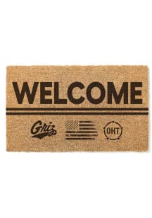 Montana Grizzlies OHT Welcome Door Mat