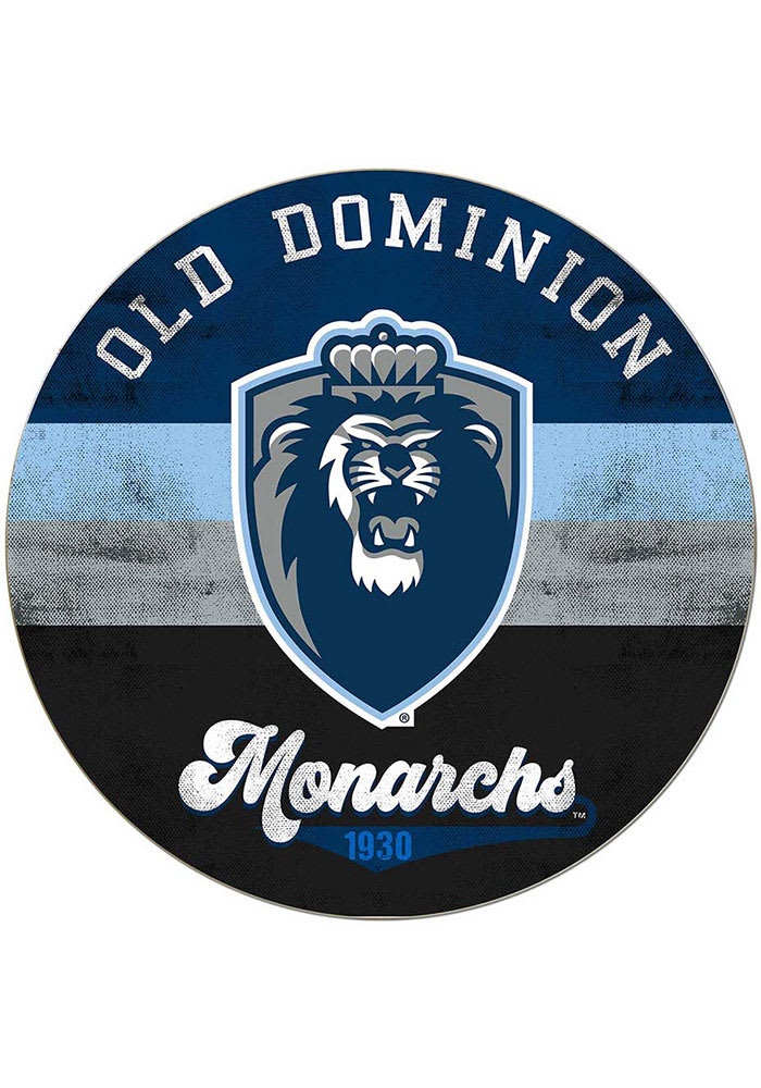 KH Sports Fan Old Dominion Monarchs 20x20 Retro Multi Color Circle Sign