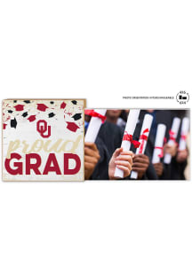 Oklahoma Sooners Proud Grad Floating Picture Frame