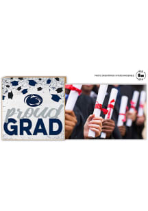 Blue Penn State Nittany Lions Proud Grad Floating Picture Frame