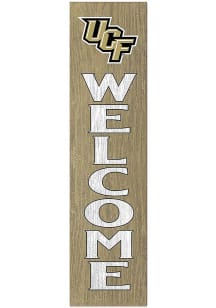 KH Sports Fan UCF Knights 11x46 Welcome Leaning Sign