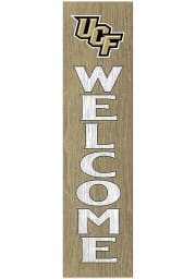 KH Sports Fan UCF Knights 12x48 Welcome Leaning Sign
