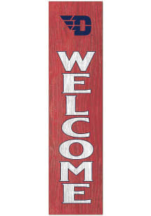 KH Sports Fan Dayton Flyers 11x46 Welcome Leaning Sign