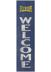 KH Sports Fan Drexel Dragons 11x46 Welcome Leaning Sign