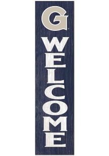 KH Sports Fan Georgetown Hoyas 11x46 Welcome Leaning Sign