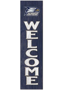 KH Sports Fan Georgia Southern Eagles 11x46 Welcome Leaning Sign