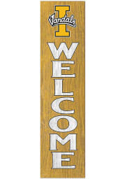 KH Sports Fan Idaho Vandals 12x48 Welcome Leaning Sign