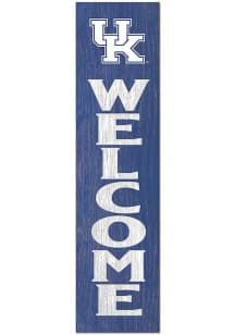 KH Sports Fan Kentucky Wildcats 11x46 Welcome Leaning Sign