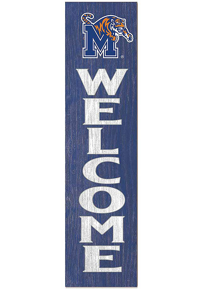 KH Sports Fan Memphis Tigers 12x48 Welcome Leaning Sign