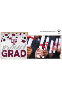 Texas A&amp;M Aggies Proud Grad Floating Picture Frame