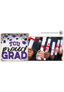 TCU Horned Frogs Proud Grad Floating Picture Frame