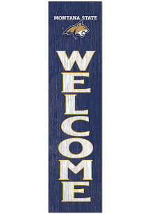 KH Sports Fan Montana State Bobcats 11x46 Welcome Leaning Sign