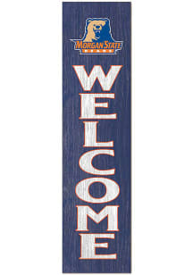 KH Sports Fan Morgan State Bears 11x46 Welcome Leaning Sign