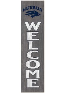 KH Sports Fan Nevada Wolf Pack 11x46 Welcome Leaning Sign