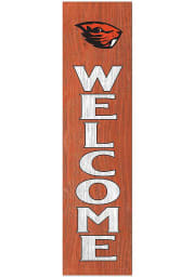 KH Sports Fan Oregon State Beavers 12x48 Welcome Leaning Sign
