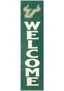 KH Sports Fan South Florida Bulls 11x46 Welcome Leaning Sign