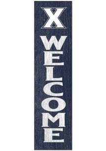 KH Sports Fan Xavier Musketeers 11x46 Welcome Leaning Sign