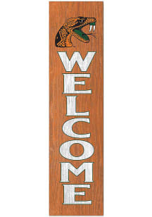 KH Sports Fan Florida A&amp;M Rattlers 11x46 Welcome Leaning Sign