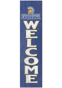KH Sports Fan San Jose State Spartans 11x46 Welcome Leaning Sign