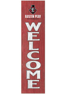 KH Sports Fan Austin Peay Governors 11x46 Welcome Leaning Sign