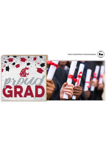 Washington State Cougars Proud Grad Floating Picture Frame