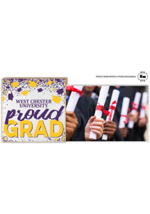 West Chester Golden Rams Proud Grad Floating Picture Frame