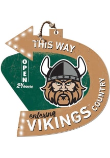 KH Sports Fan Cleveland State Vikings This Way Arrow Sign