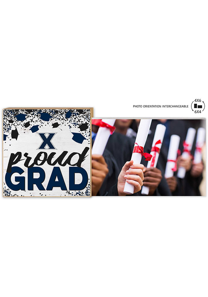 Xavier Musketeers Proud Grad Floating Picture Frame