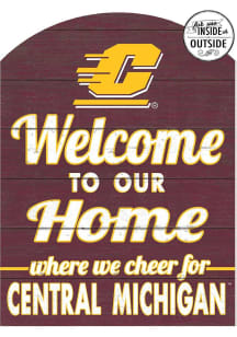 KH Sports Fan Central Michigan Chippewas 16x22 Indoor Outdoor Marquee Sign