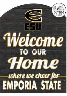 KH Sports Fan Emporia State Hornets 16x22 Indoor Outdoor Marquee Sign