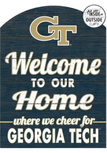 KH Sports Fan GA Tech Yellow Jackets 16x22 Indoor Outdoor Marquee Sign