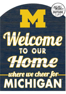 KH Sports Fan Michigan Wolverines 16x22 Indoor Outdoor Marquee Sign