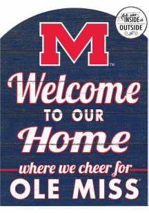 KH Sports Fan Ole Miss Rebels 16x22 Indoor Outdoor Marquee Sign
