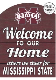 KH Sports Fan Mississippi State Bulldogs 16x22 Indoor Outdoor Marquee Sign