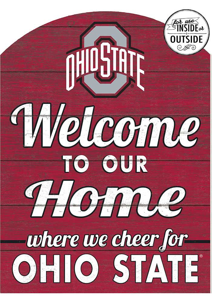 KH Sports Fan Ohio State Buckeyes 16x22 Indoor Outdoor Marquee Sign