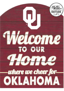 KH Sports Fan Oklahoma Sooners 16x22 Indoor Outdoor Marquee Sign